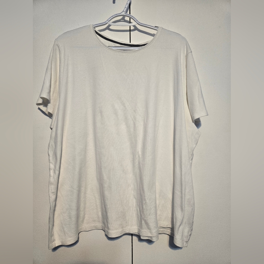 Croft & Barrow‎ Classic White T-Shirt